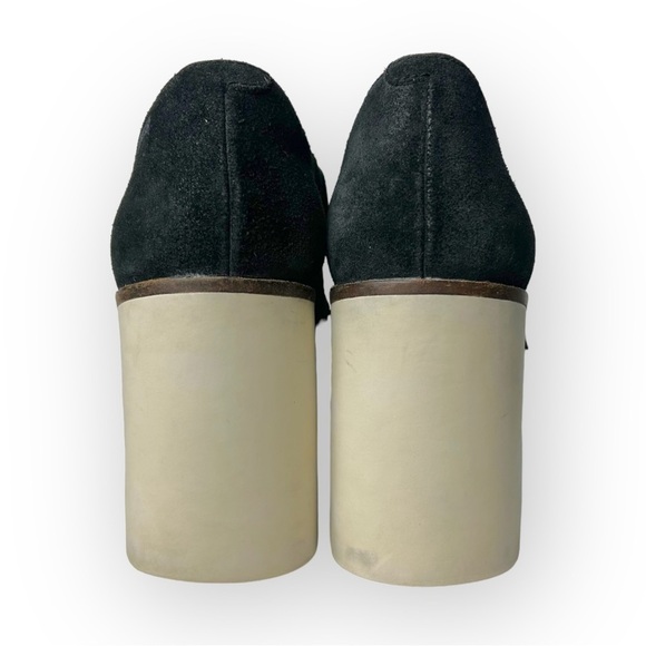 Camper Black and Cream Ankle Boots - Picture 6 of 9